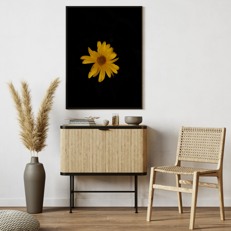 Beige Aesthetic Modern Poster Frame Mockup Instagram Post